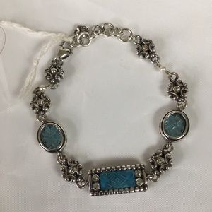Blue & Silver bracelet